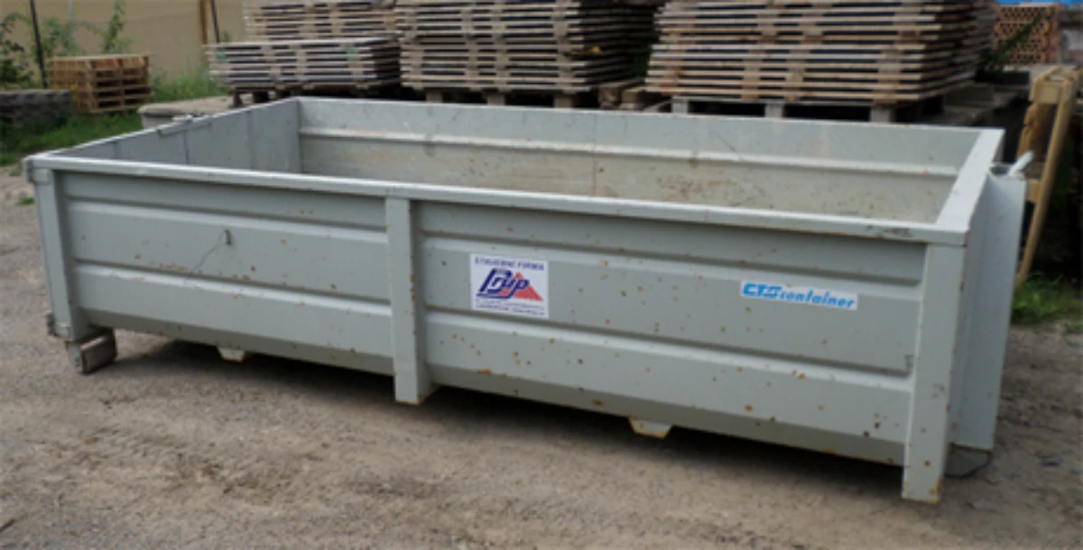 Odvoz suti velkoobjemovým kontejnerem