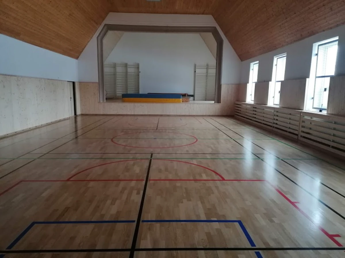 Sportovni drevena podlaha telocvicna